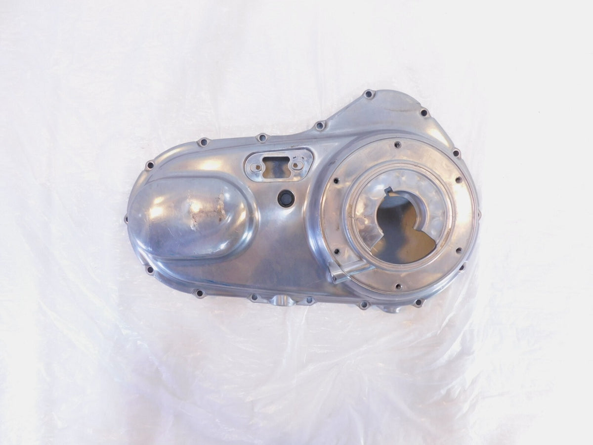 Harley Davidson Sportster 883 & 1200 Silver Left Engine Motor Primary Cover - C3 Cycle