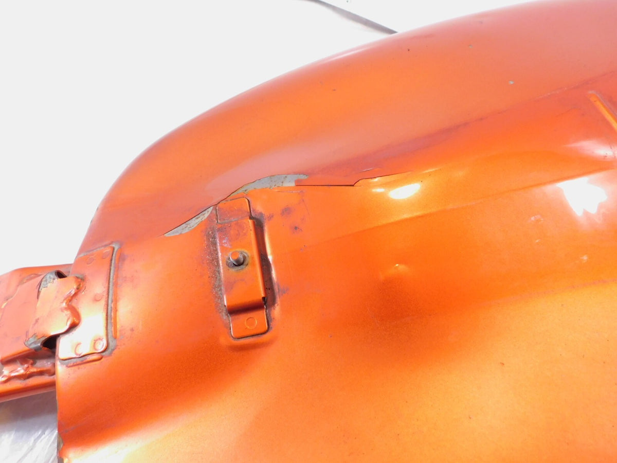 2011-2014 Vulcan 1700 VN1700 Vaquero Orange Petrol Fuel Gas Tank Reservoir dents - C3 Cycle