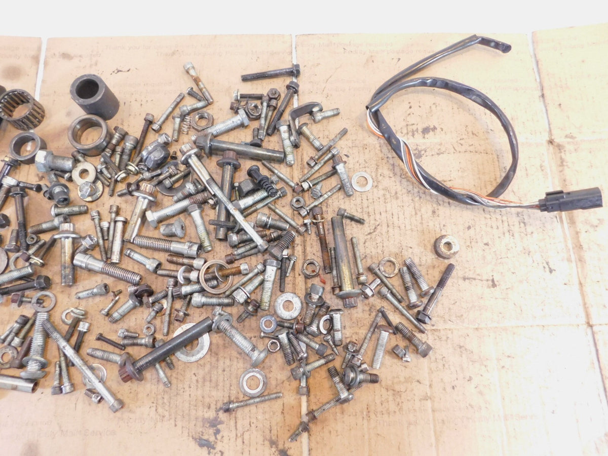 2007 07 Harley Davidson Sportster 1200 Low Nuts Bolts & Brackets Parts Box Lot