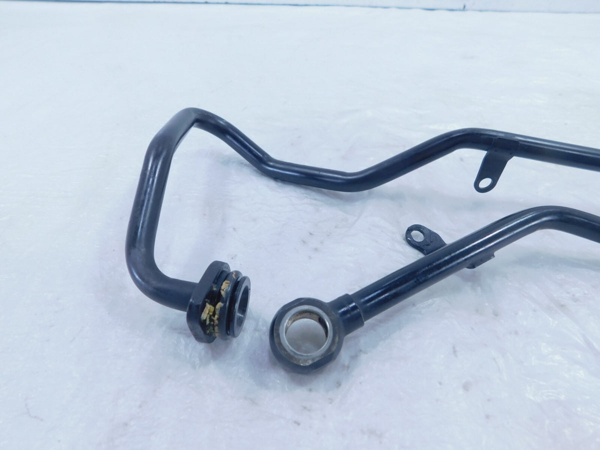 2005-2010 BMW R1200R Front Engine Motor Oil Cooler Inlet/Outlet Hose Pipe Lines - C3 Cycle