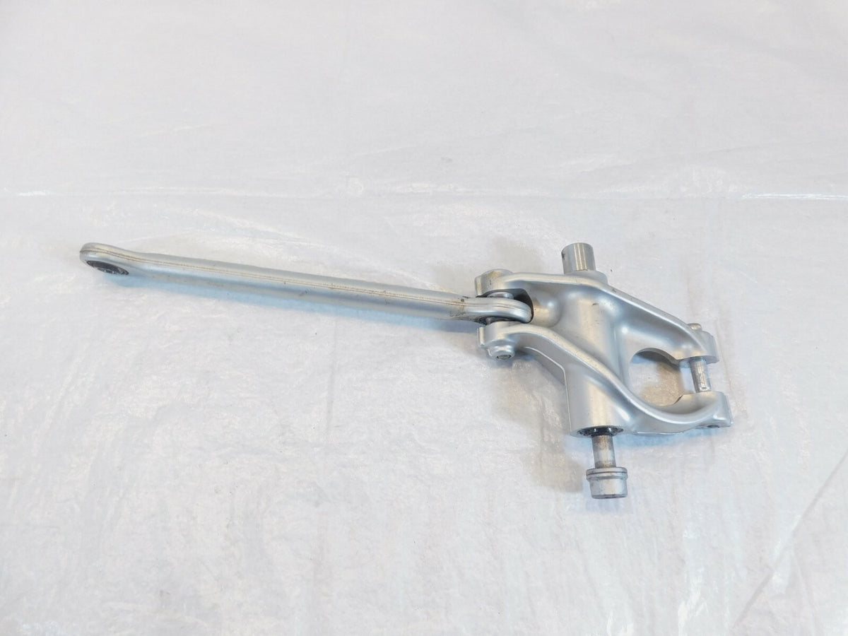 Ducati Monster 620 695 750 800 Silver Rear Shock Absorber Rocker Linkage & Rod - C3 Cycle
