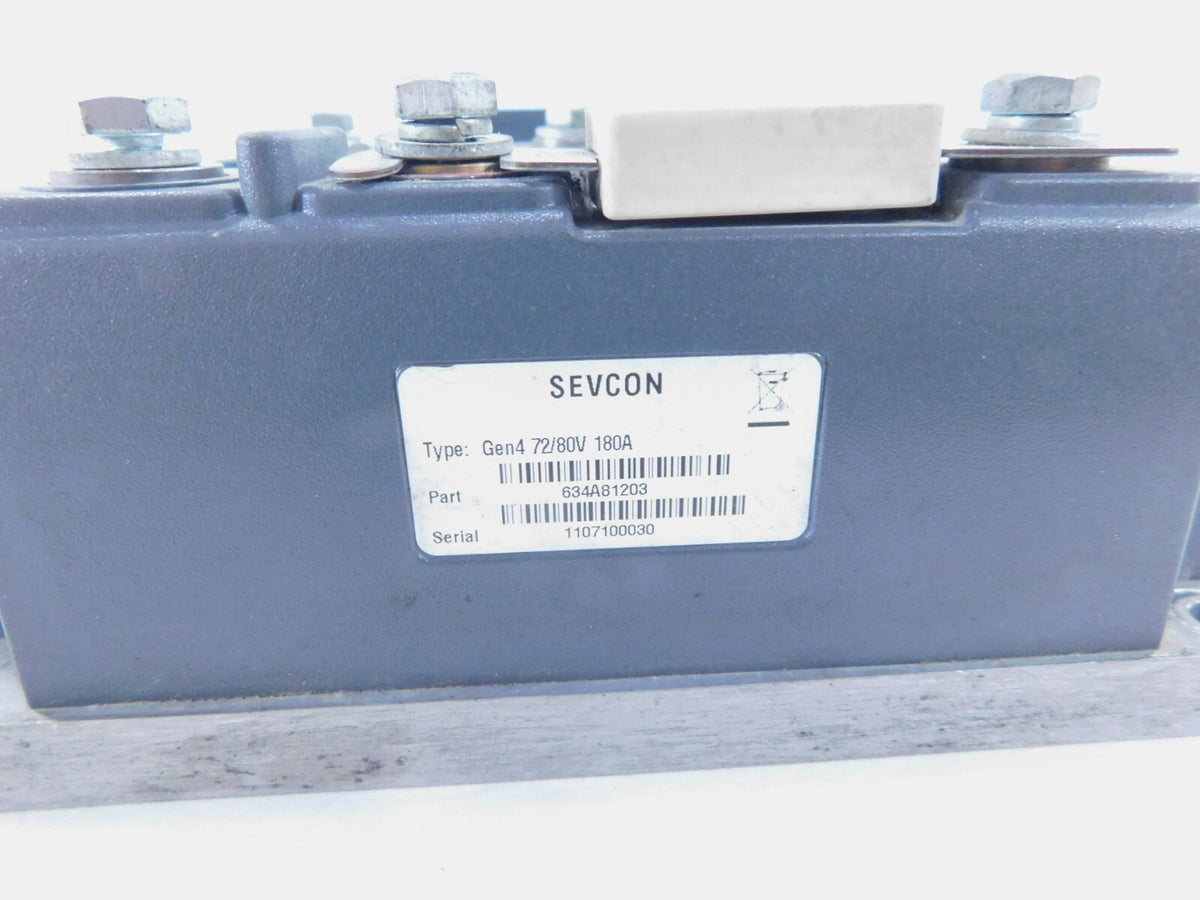 Sevcon Gen4 Electric Battery Controller for 2012 Zero Motorcycle XU 72/80V 180A - C3 Cycle