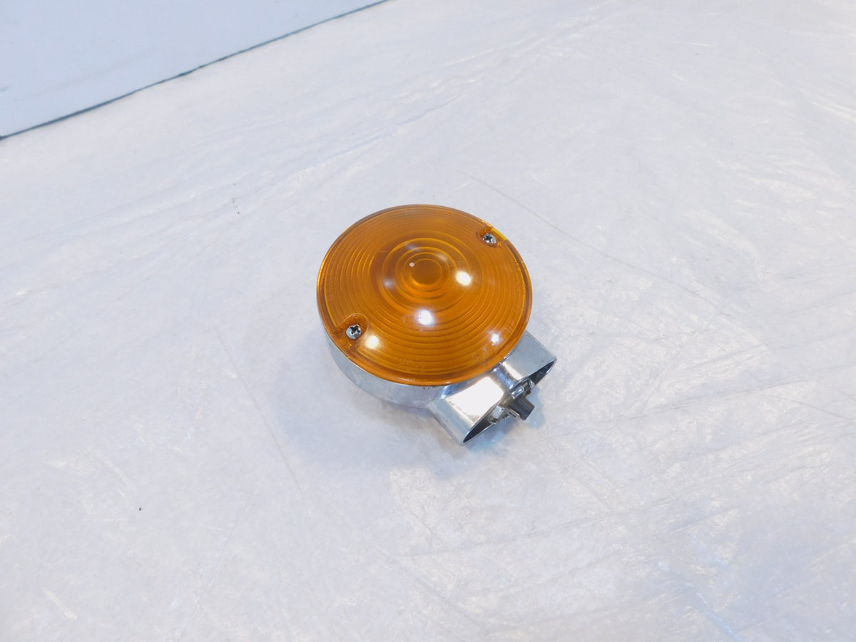 Harley Softail Electra Glide Road King Rear Turn Signal Indicator Housing & Lens - C3 Cycle