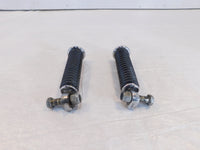 Harley Touring FXR Dyna Sportster & Softail Black Rubber Footpegs Footrests