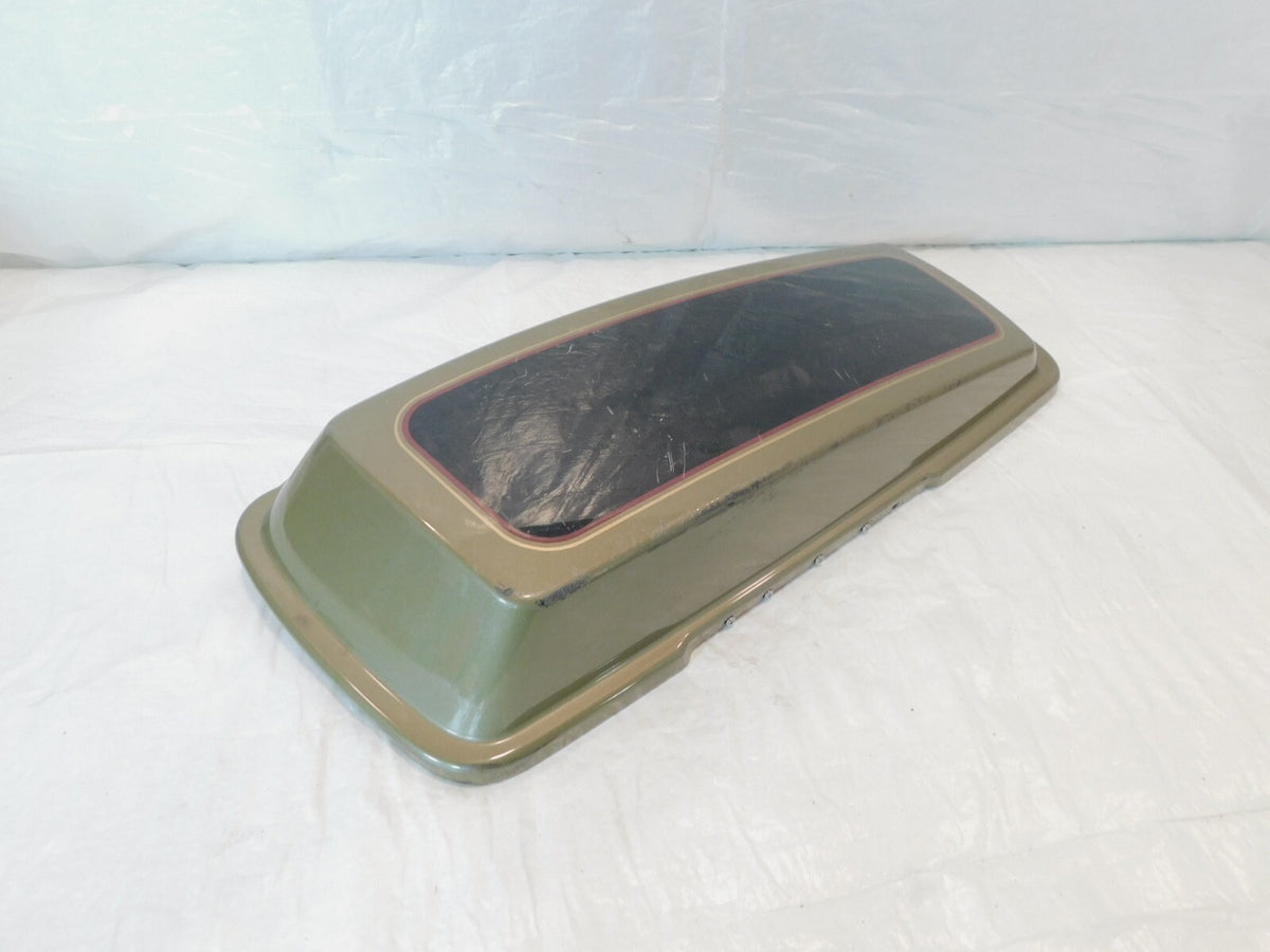 Harley Davidson Touring Road King & Electra Glide Green Left Saddlebag Cover Lid - C3 Cycle