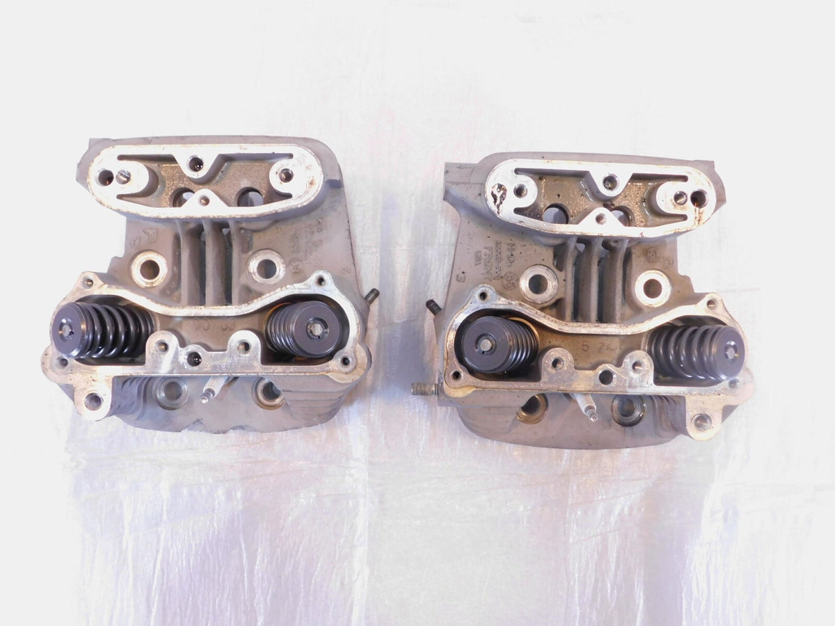 Harley Davidson Sportster 883 Cylinder Heads w/ Valves 16662-86B & 16663-86B - C3 Cycle