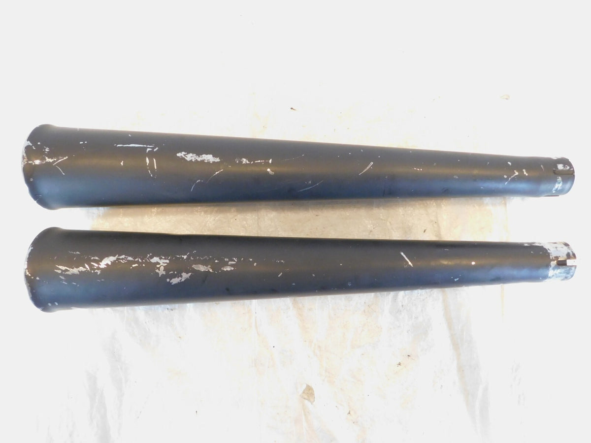 1998-2003 Triumph Thunderbird Sport Black Exhaust System Muffler Silencers