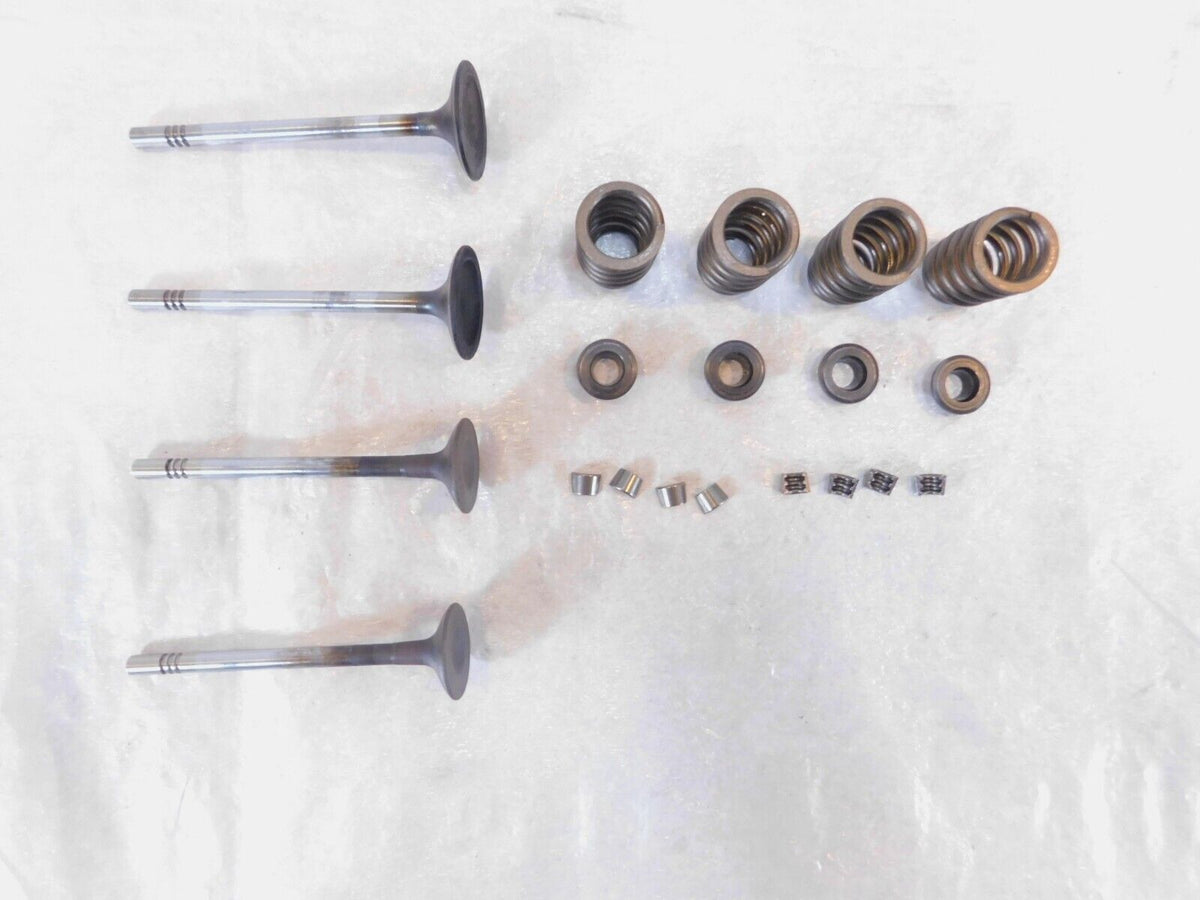 Victory Vision Kingpin & Vegas Intake/Exhast Valves w/ Springs & Retainer Seats - C3 Cycle