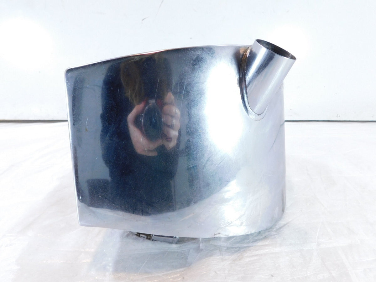 Harley Davidson Softail Heritage Classic Springer Chrome Oil Tank Bag Reservoir - C3 Cycle
