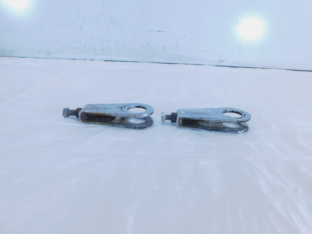 Honda CB450K CB450 Super Sport CL450 Rear Back Wheel Chain & Axle Adjuster Set - C3 Cycle