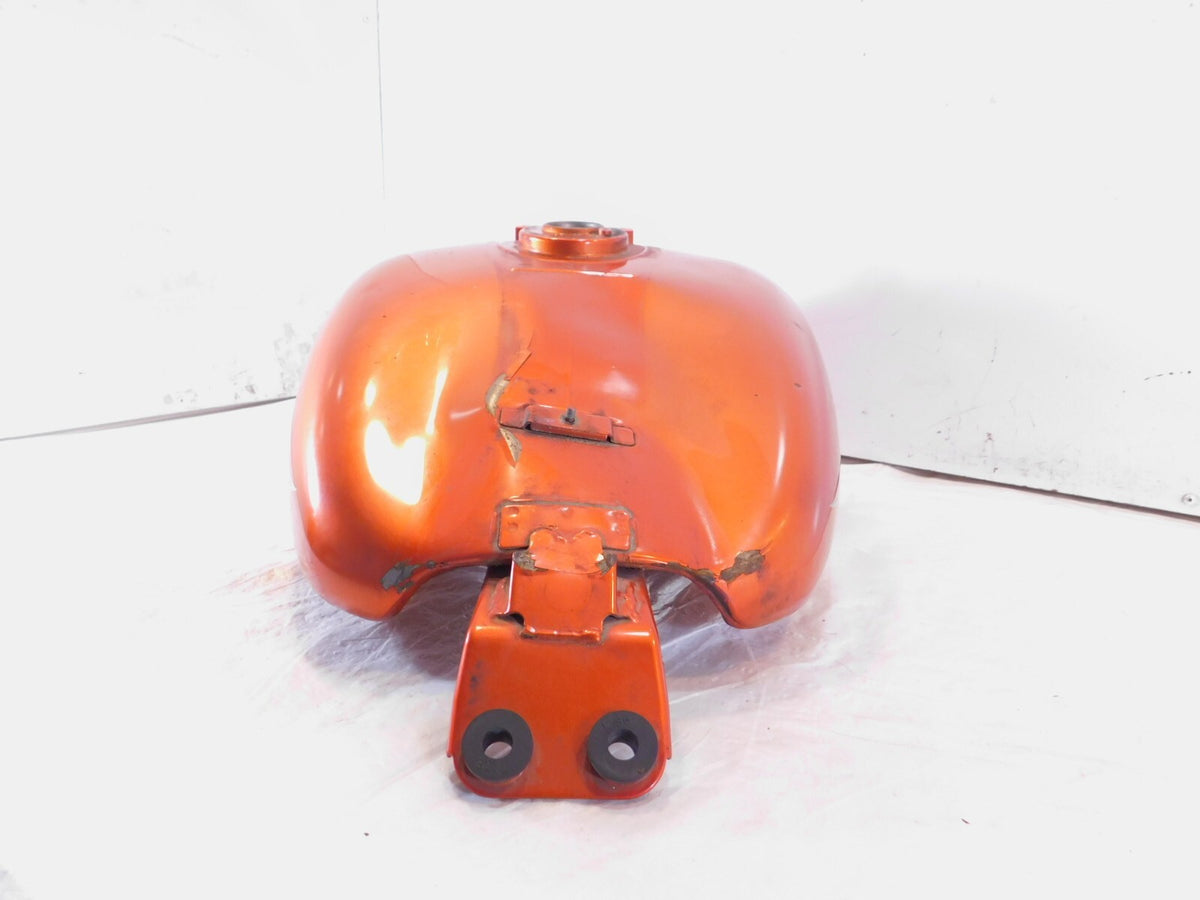 2011-2014 Vulcan 1700 VN1700 Vaquero Orange Petrol Fuel Gas Tank Reservoir dents - C3 Cycle