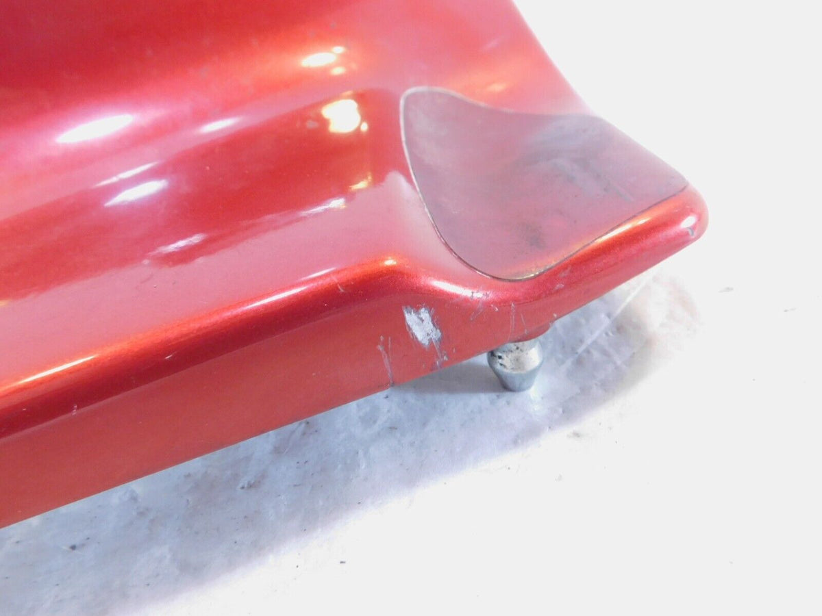 Harley Touring Road King Electra Glide Ultra Classic Red Left Side Cover w/ Trim - C3 Cycle