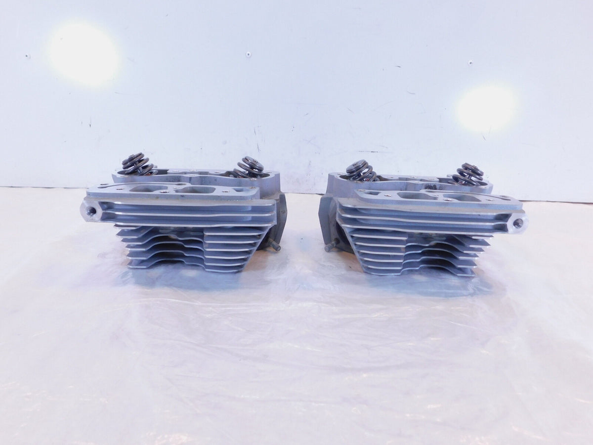 2012-2013 Harley Davidson FXS Softail Blackline Silver Cylinder Heads w/ Valves - C3 Cycle