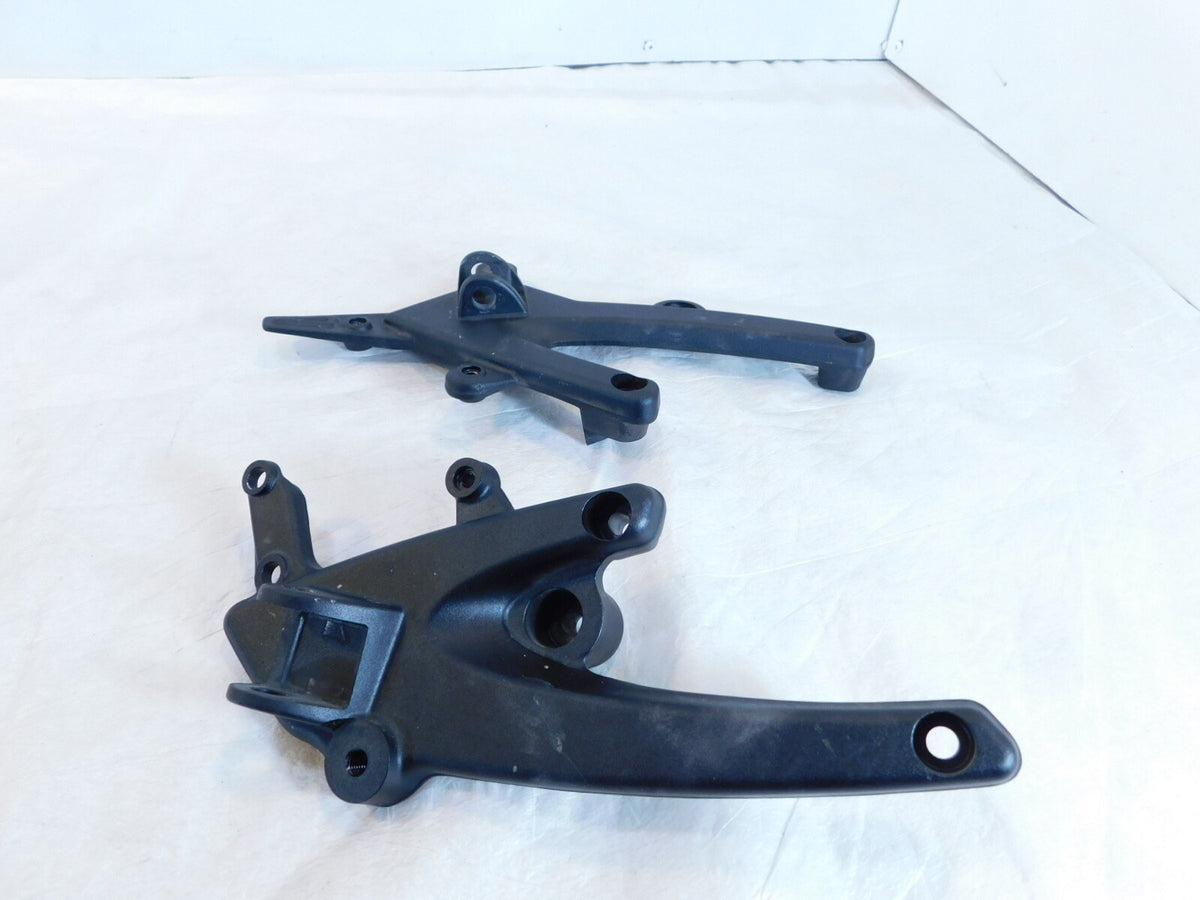 2009 & 2010 Buell 1125 1125R 1125CR Right Left Front Footrest Foot Peg Brackets - C3 Cycle