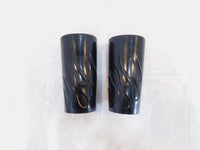 Harley Road King & Electra Glide & Softail Black Front Fork Slider Cover Tins - C3 Cycle