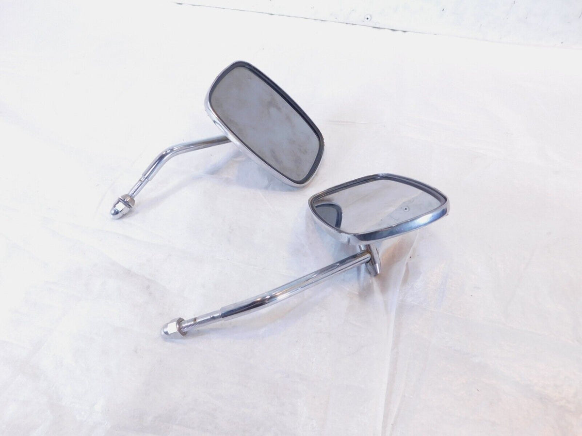 Harley Dyna Sportster Softail FXR & Sportster Front Chrome Rear View Mirrors - C3 Cycle