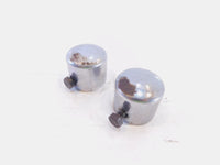 Pair Harley Davidson Touring Dyna Softail & Sportster Front Axle Nut Covers