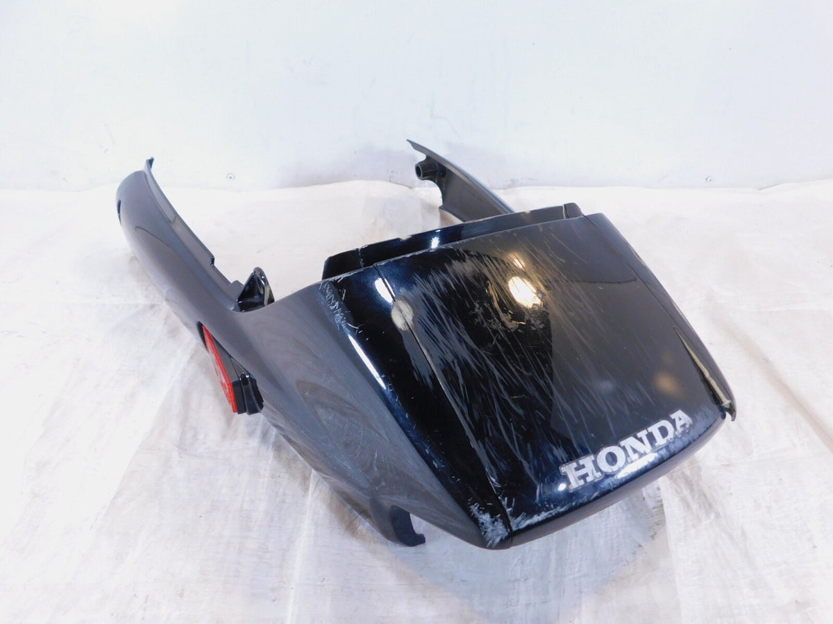 1991 1992 1993 Honda Nighthawk 750 CB750 Black Rear Fender Tail Fairing -Cracked - C3 Cycle