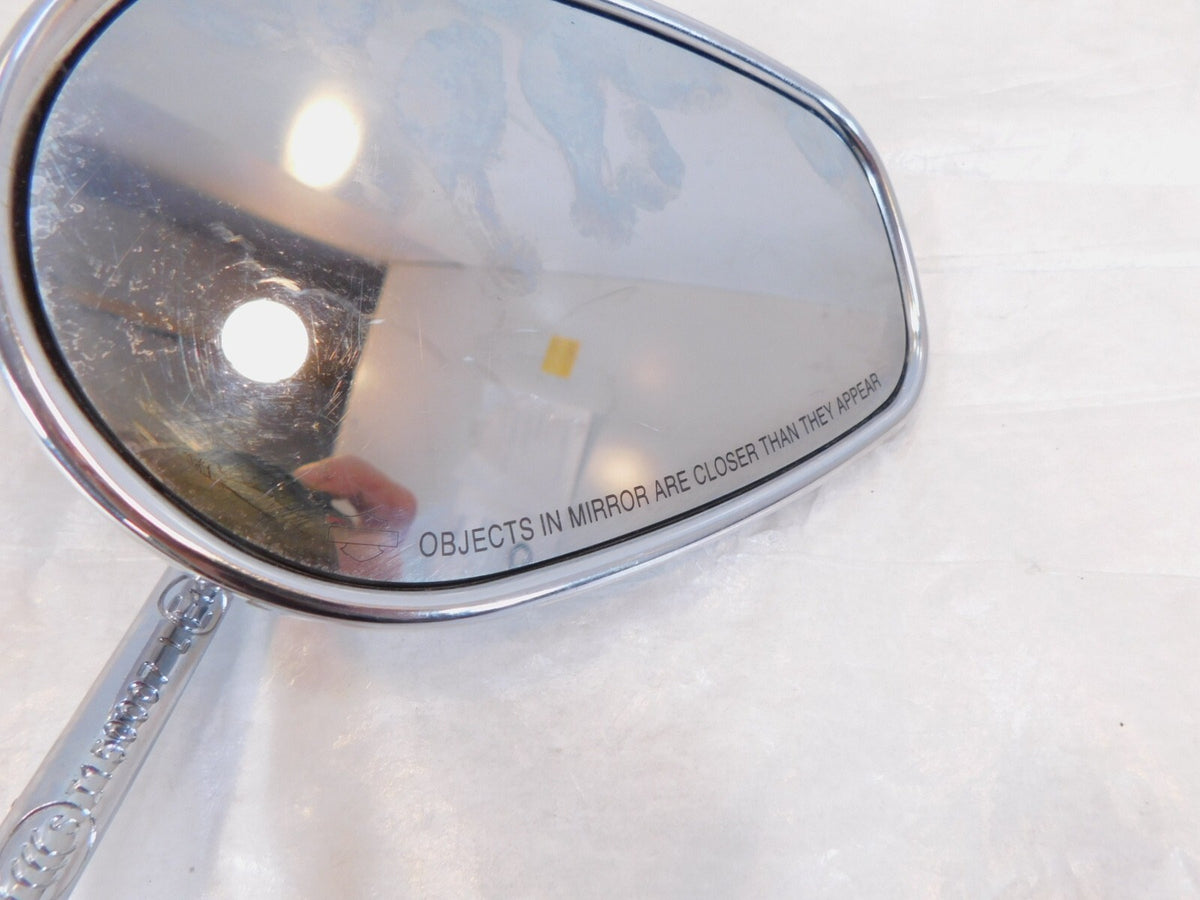 Harley Davidson Touring Softail Dyna & Sportster Right Chrome Rear View Mirror