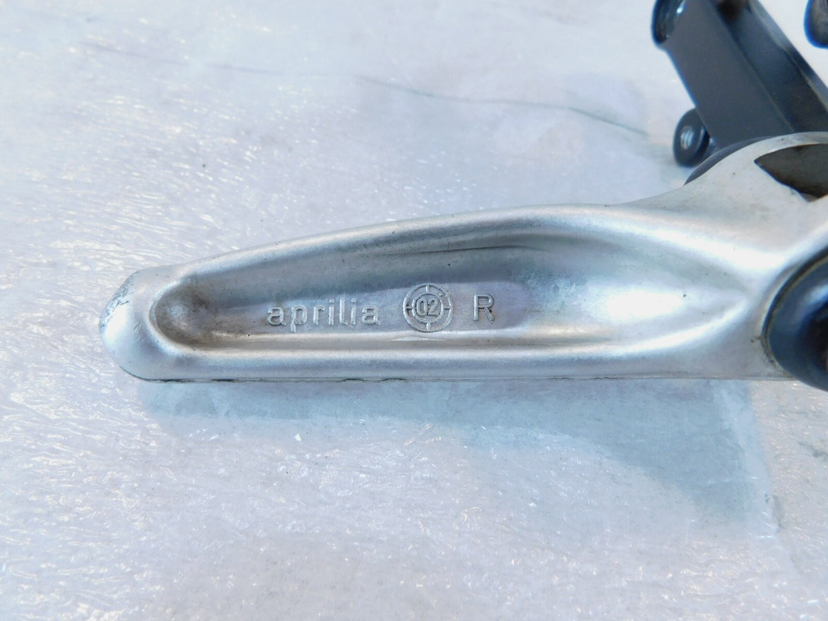 Aprilia RSV 1000 Mille & Tuono Right Front Footrest Foot Peg & Bracket Mount - C3 Cycle
