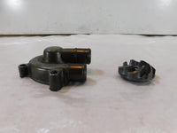 Kawasaki KLX250S KLX300R Engine Coolant Water Pump Housing Cover w/ Impeller