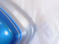 Harley Davidson Touring Road King & Electra Glide Blue Left Saddlebag Cover Lid - C3 Cycle