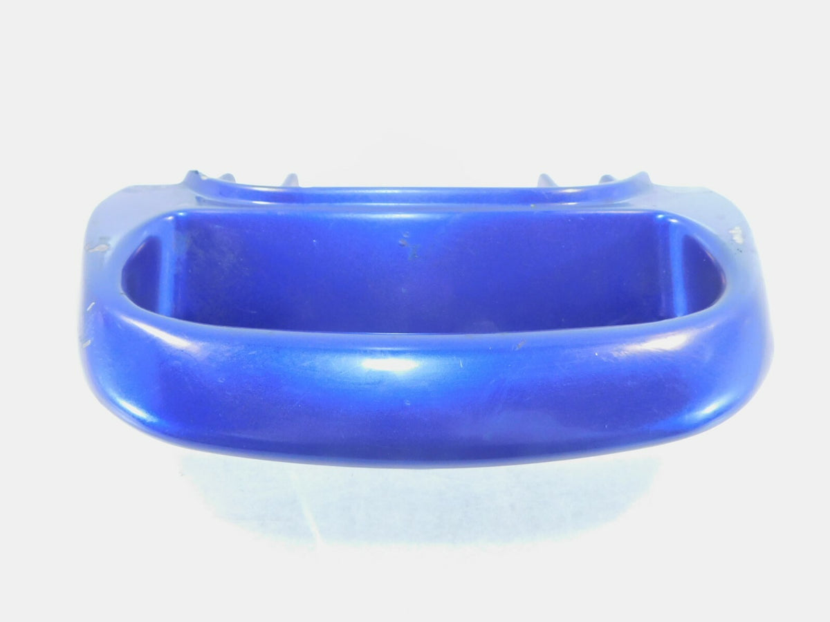 94-01 Kawasaki Ninja ZX-11 ZX1100 Blue Rear Passenger Seat Grab Bar Grip Handle - C3 Cycle