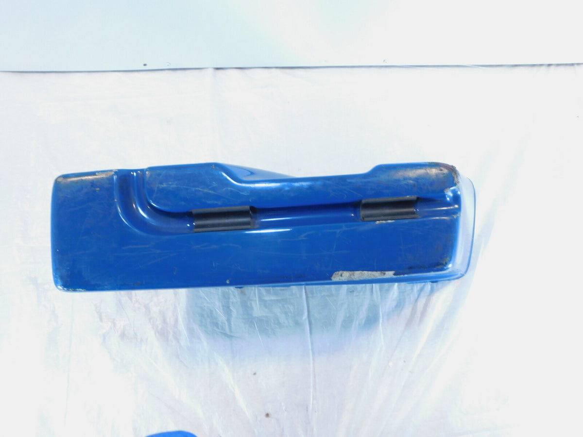 Harley Davidson Road King Street & Electra Glide Blue Left Saddlebag Side Bag - C3 Cycle