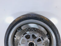1996-1999 Suzuki GSX-R600 GSXR750 GSX-R750 Gray Front Wheel Rim & Brake Rotor - C3 Cycle