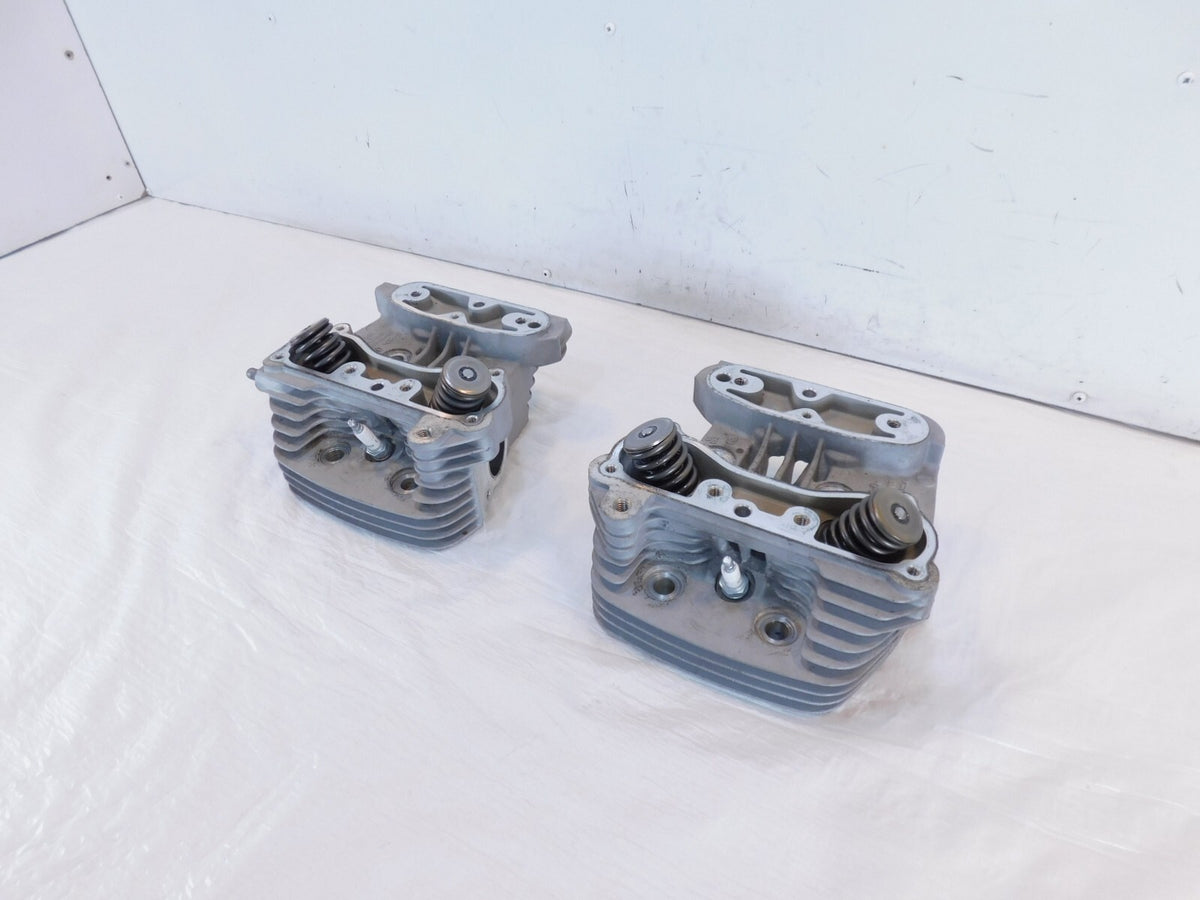 Harley Sportster 883 Front & Rear Engine Motor Cylinder Heads Springs & Valves - C3 Cycle