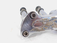 Harley Dyna Wide & Super Glide Custom Chrome Handlebar Mount Clamp Brackets - C3 Cycle