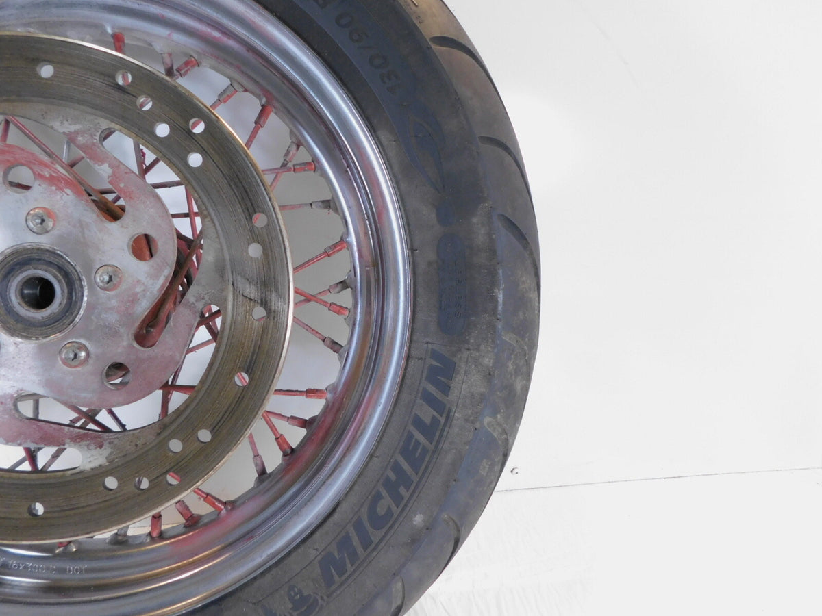 Harley Davidson Softail Heritage Classic & Deluxe Laced Front Wheel Rim w/ Tire - C3 Cycle