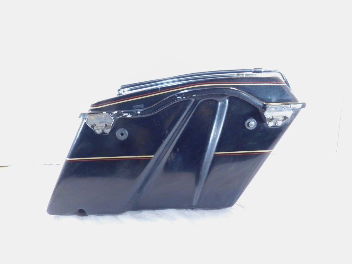 Harley Davidson Road King Street & Electra Glide Black Left Saddlebag - C3 Cycle