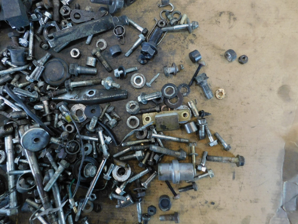 1978 78 Honda CX500 500 Standard Nuts Bolts & Brackets Hardware Parts Box Lot - C3 Cycle