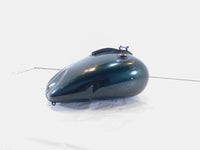 Yamaha V-Star 650 XVS650 Classic Green Gas Petrol Fuel Tank Reservoir - Dented - C3 Cycle