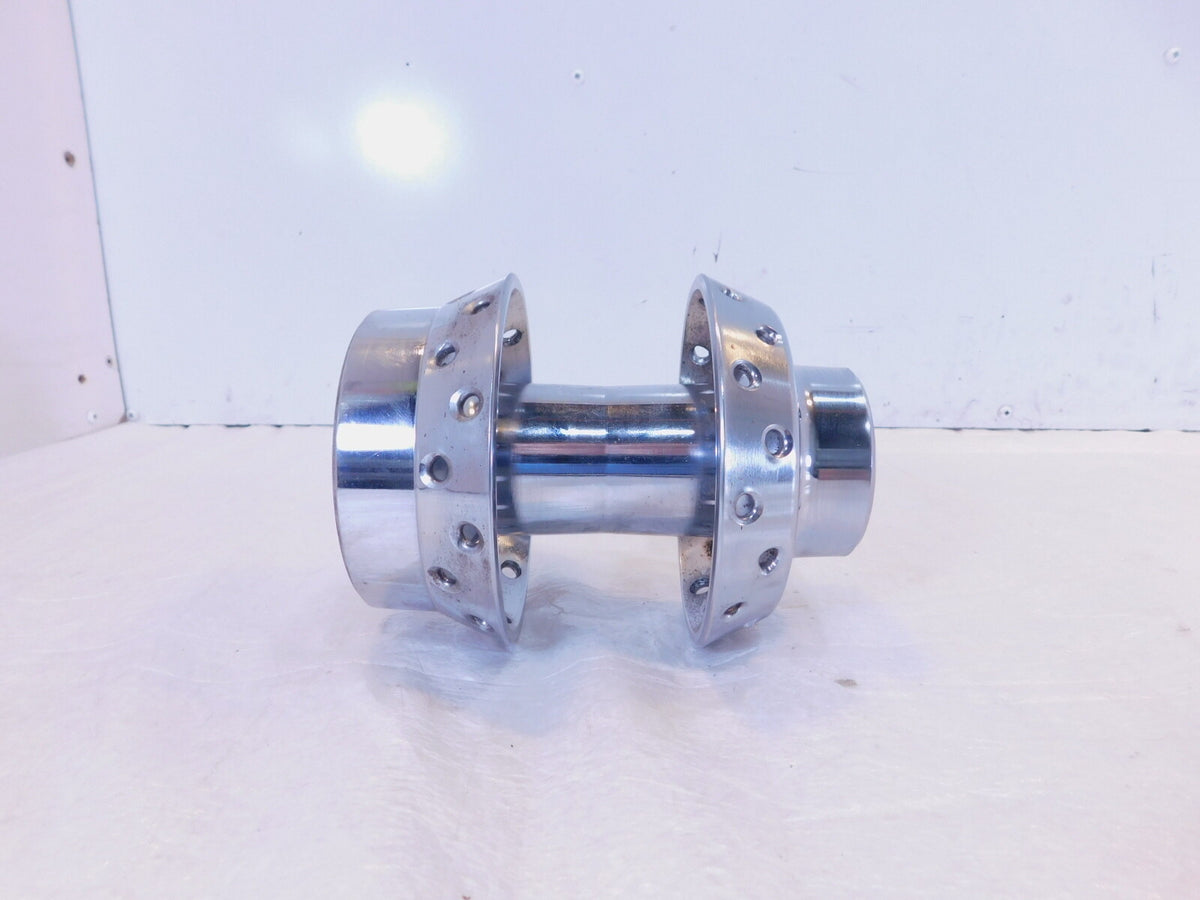 Harley Davidson Softail & Dyna Wide Glide Chrome Laced 21" Front Wheel Hub - C3 Cycle