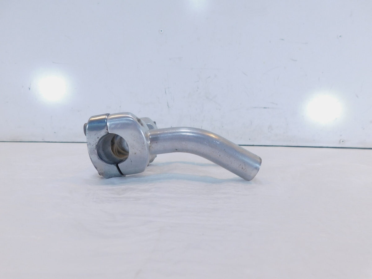 Harley Dyna Wide & Super Glide Custom Chrome Handlebar Mount Clamp Brackets - C3 Cycle