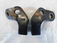 Bent Harley Davidson Sportster 883 & 1200 Rear Shock Lowering Brackets