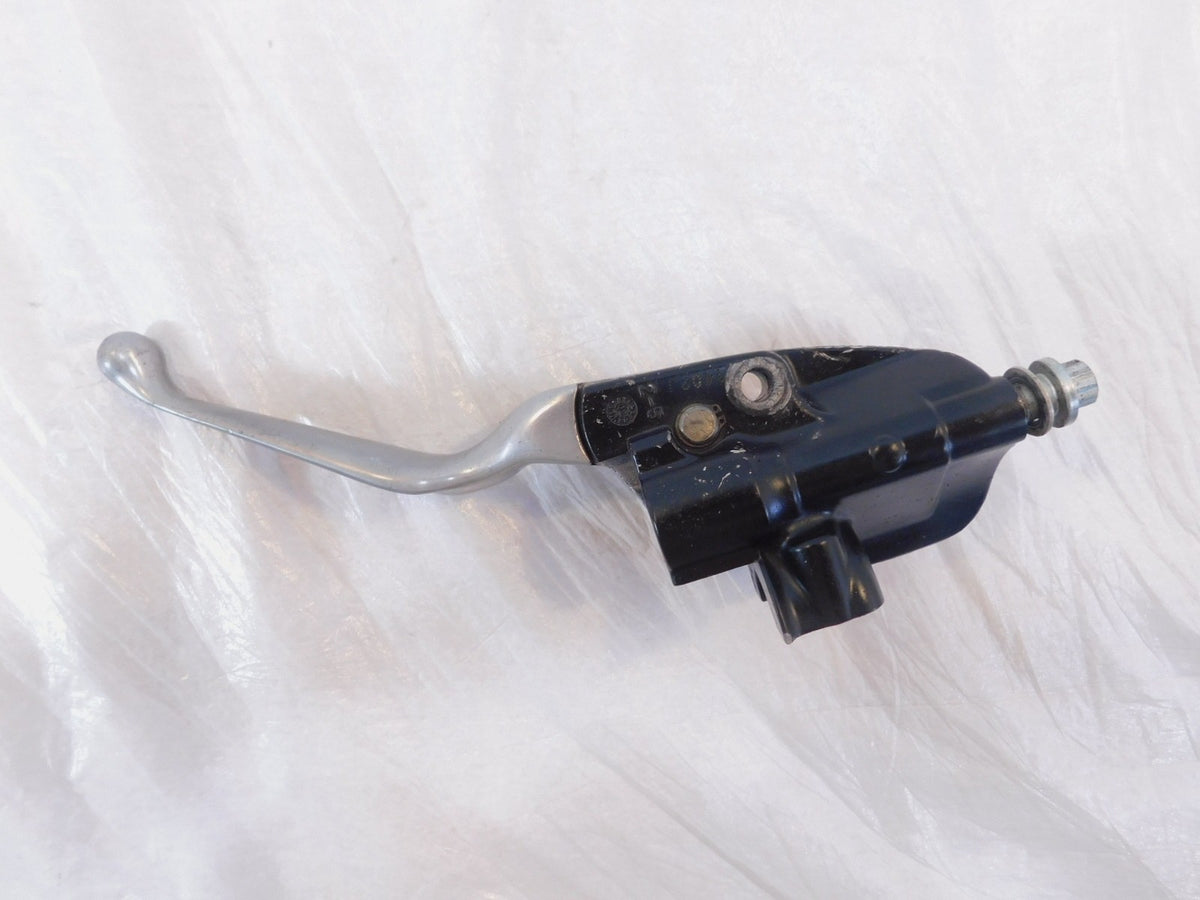 Harley Davidson Sportster Softail Dyna Black Front Master Cylinder w/ Lever - C3 Cycle