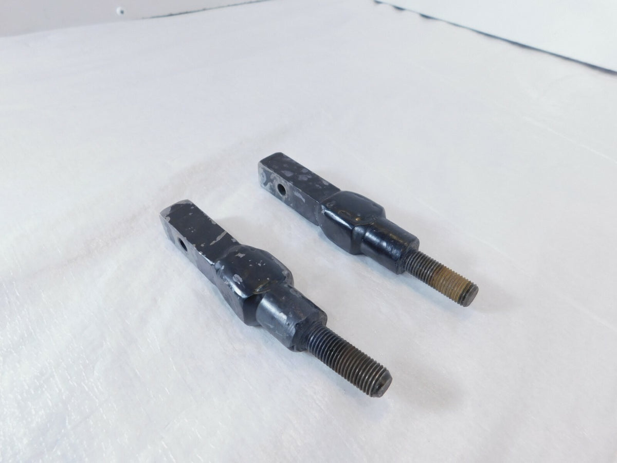 Harley FXR FXRS Super Glide Rear Passenger Footpeg Peg Footrest Mount Brackets - C3 Cycle