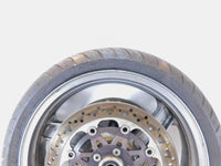1990-1992 Kawasaki Ninja ZX-11 ZX1100 Gray Front Wheel Hub Rim & Brake Rotors - C3 Cycle