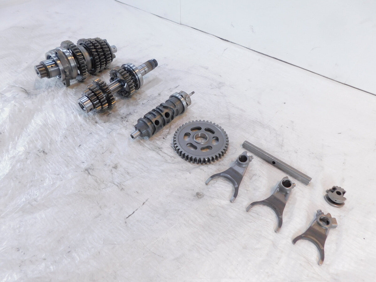 1991-03 Honda Nighthawk CB750 Engine Transmission Gears w/ Shifter Drum & Forks - C3 Cycle