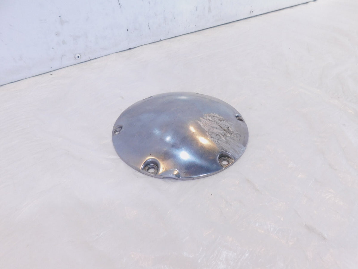 Harley Sportster 883 1200 Motor Polished Clutch Inspection Derby Cover 34742-04 - C3 Cycle