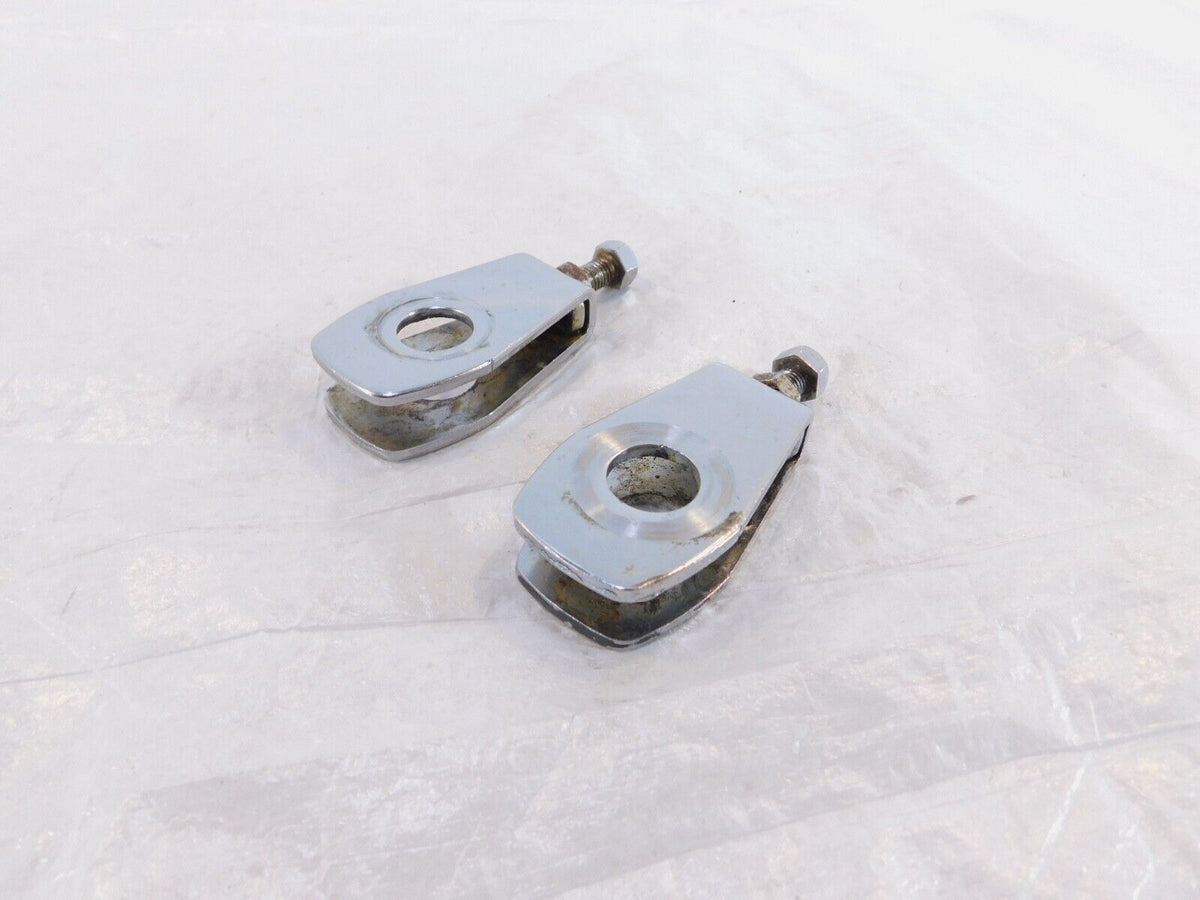 1986-2019 Suzuki Savage 650 LS650 Boulevard S40 Rear Drive Belt Axle Adjusters - C3 Cycle