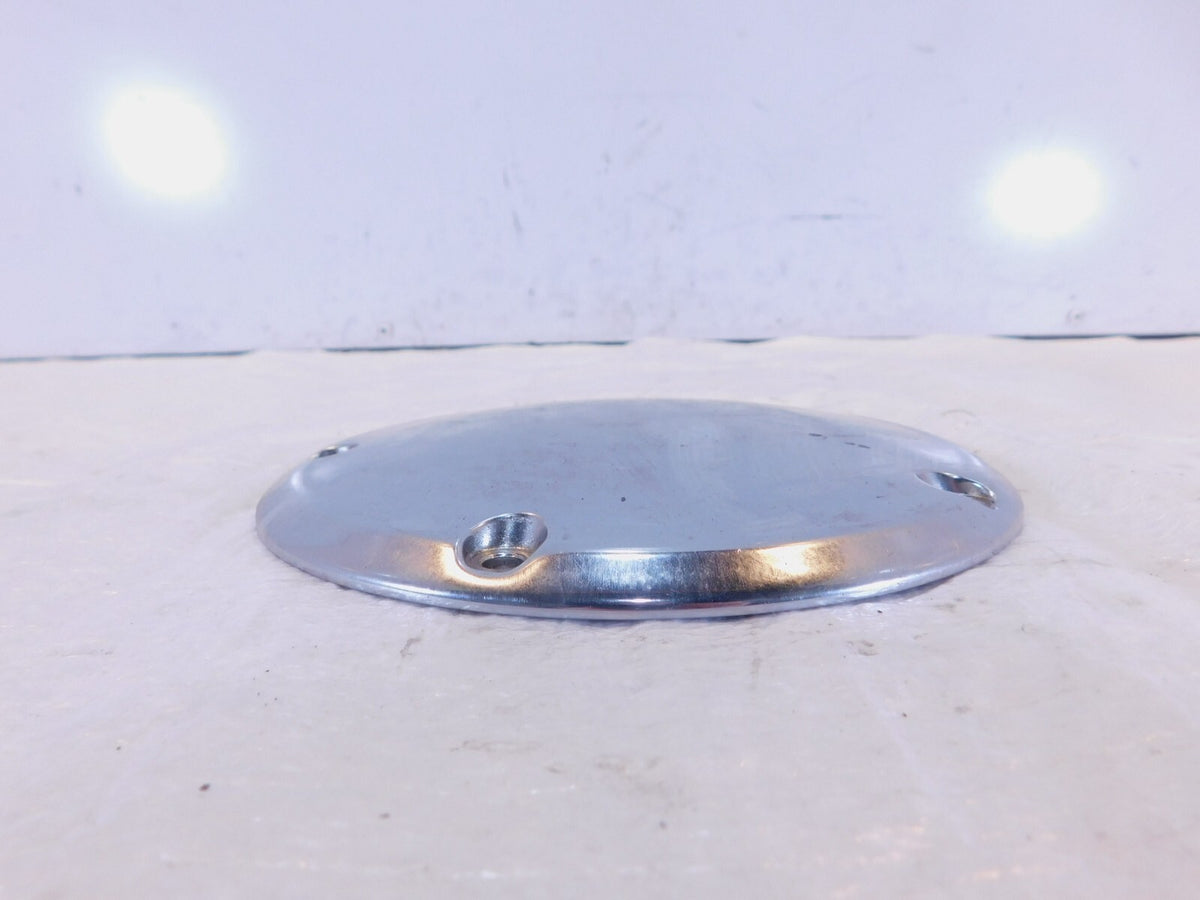 Harley Davidson Twin Cam Softail & Dyna Left Engine Chrome Derby Clutch Cover - C3 Cycle