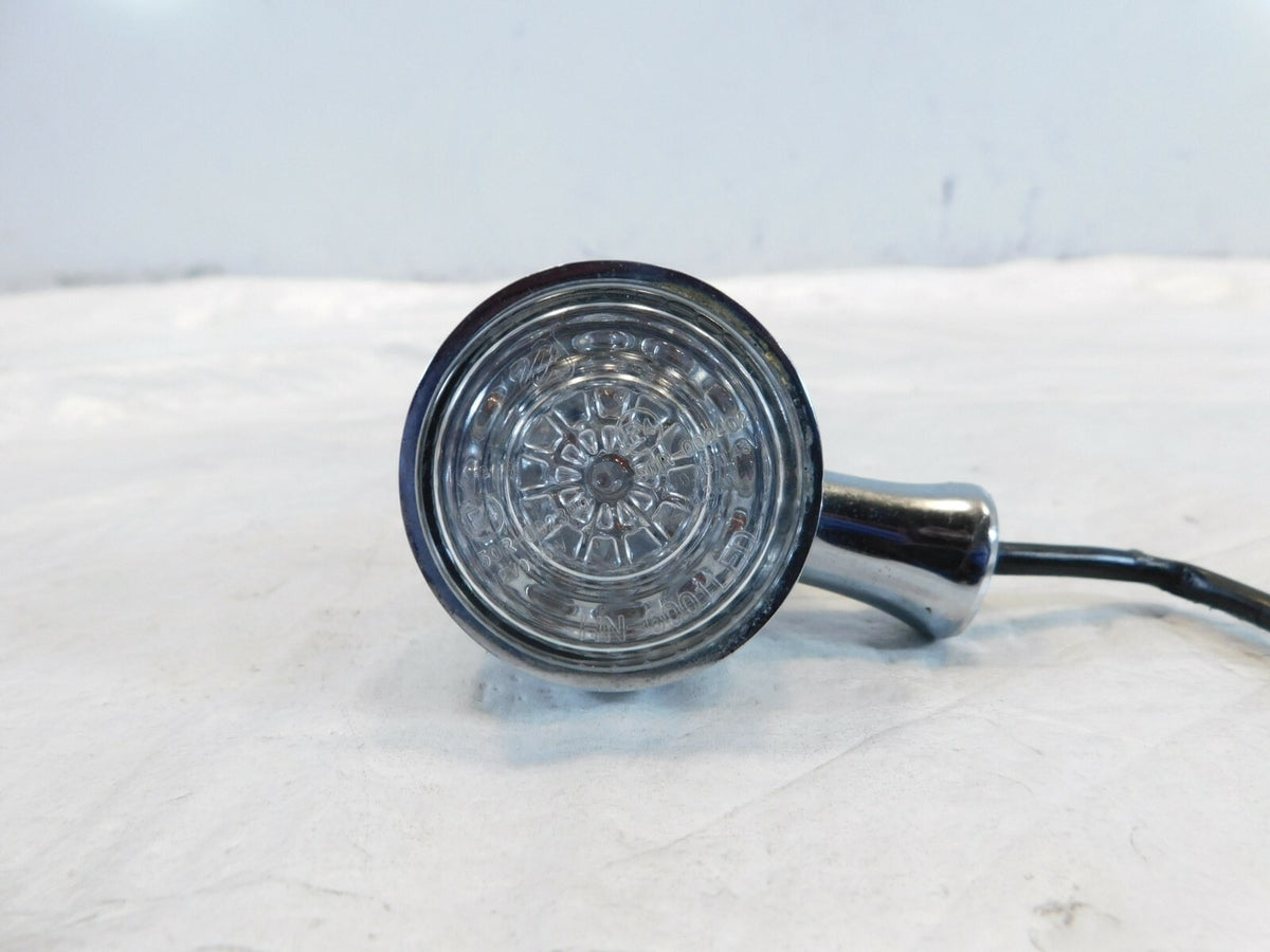 Harley Davidson Sportster Dyna & Softail Chrome LED Rear Turn Signal Indicator - C3 Cycle