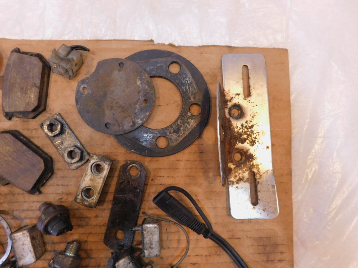 1986-1990 Harley Davidson Sportster 883 & 1200 Nut Bolt & Brackets Parts Box Lot - C3 Cycle