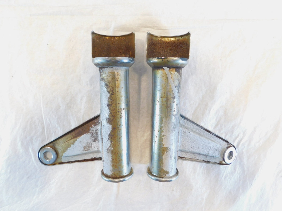 Honda CM400A CM400C CM450A CM450C Chrome Front Left/Right Fork Shock Leg Covers - C3 Cycle