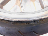 Aprilia Mana 850 GT & Shiver 750 SL750 Silver Front Wheel Rim Tire 854791 - Bent - C3 Cycle