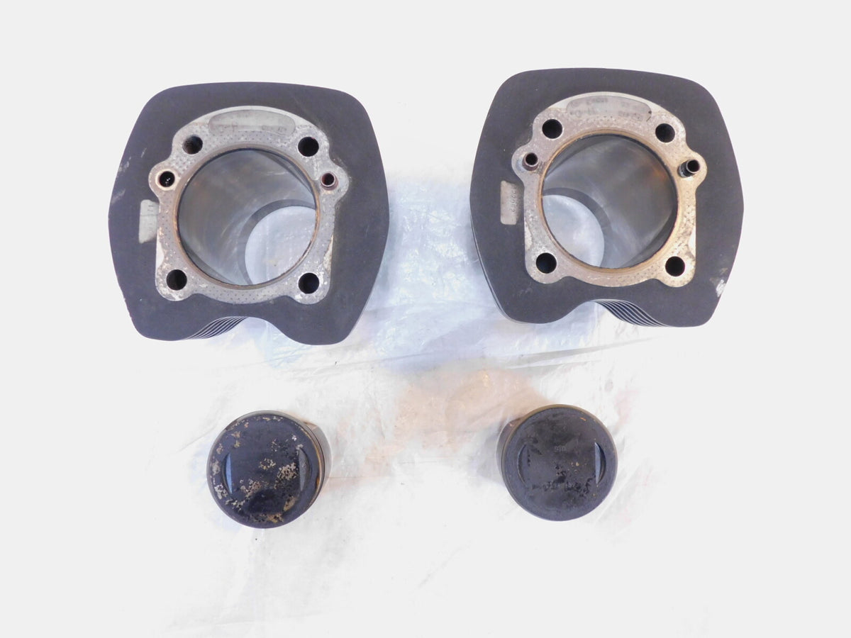 Harley Davidson Twin Cam Touring Dyna & Softail Engine Pistons & Black Cylinders - C3 Cycle